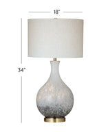 Spey - Table Lamp - White / Black / Brushed Gold