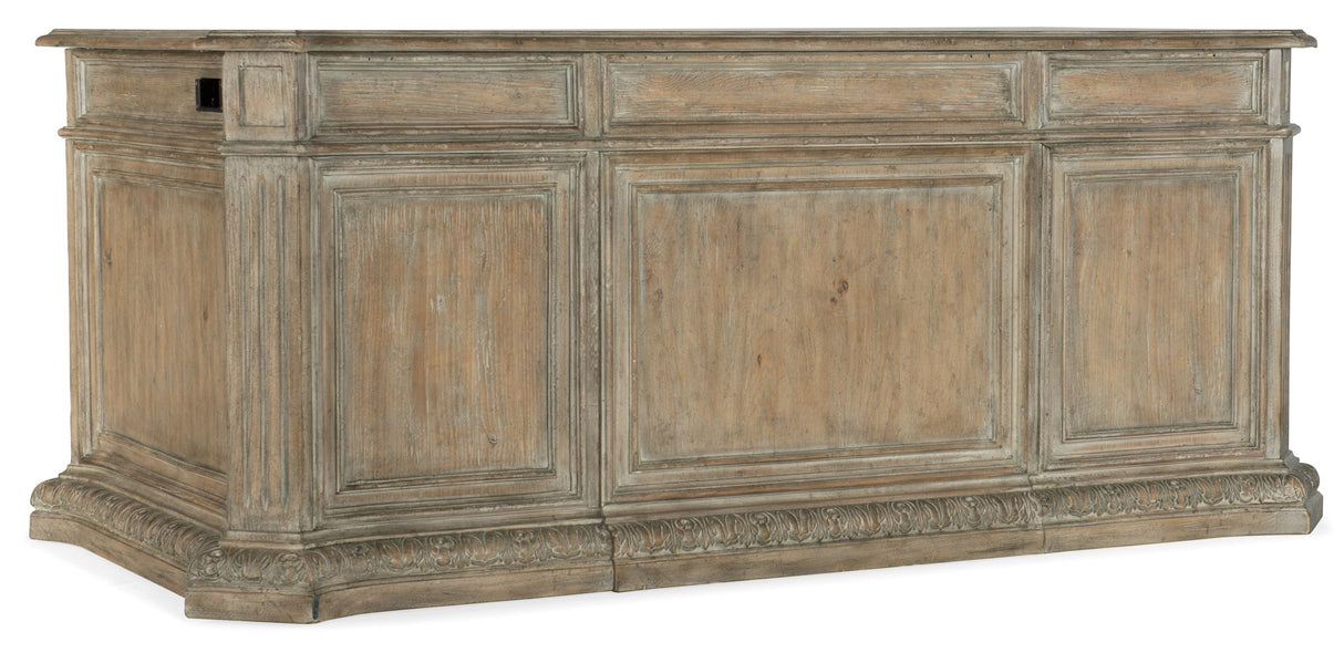 Castella - Executive Desk - Light Brown
