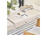 Weekender Coastal Living Home / Cabo - Writing Desk - Pearl Silver