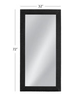 Lithea - Floor Mirror - Matte Black