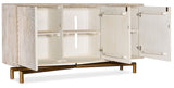 Entertainment Console 70" - Light Wood - Beige
