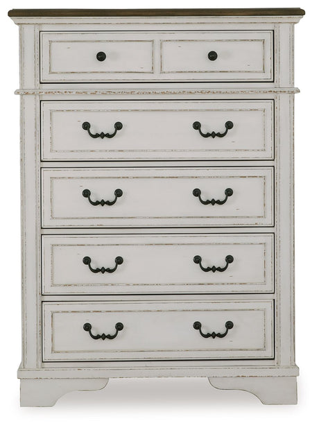 Blendon - Two-tone - Five Drawer Chest