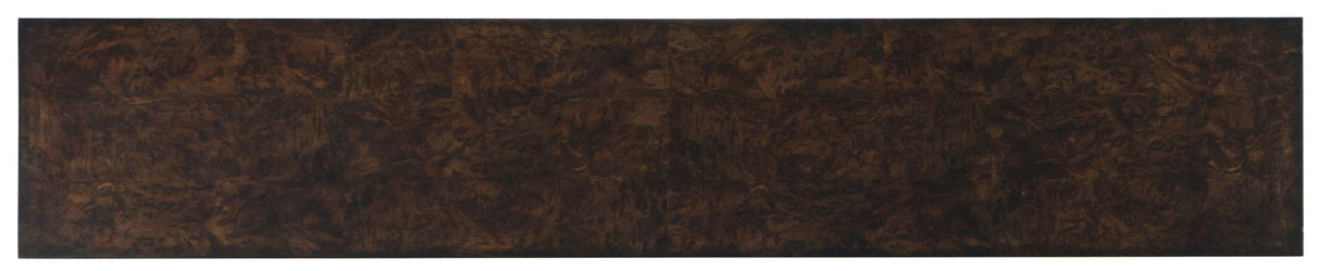 Melange - Giles Console Table - Dark Brown