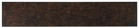 Melange - Giles Console Table - Dark Brown