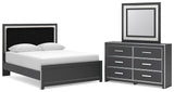 Zuraleus - Upholstered Panel Platform Bedroom Set
