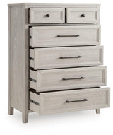 Darbonton - Six Drawer Chest - Dove White