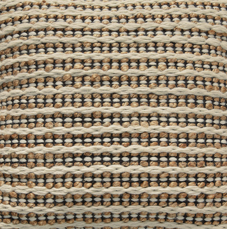 Nealington - Pillow - Brown / Black / White