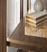 Eleana - Display Cabinet - Medium Wood