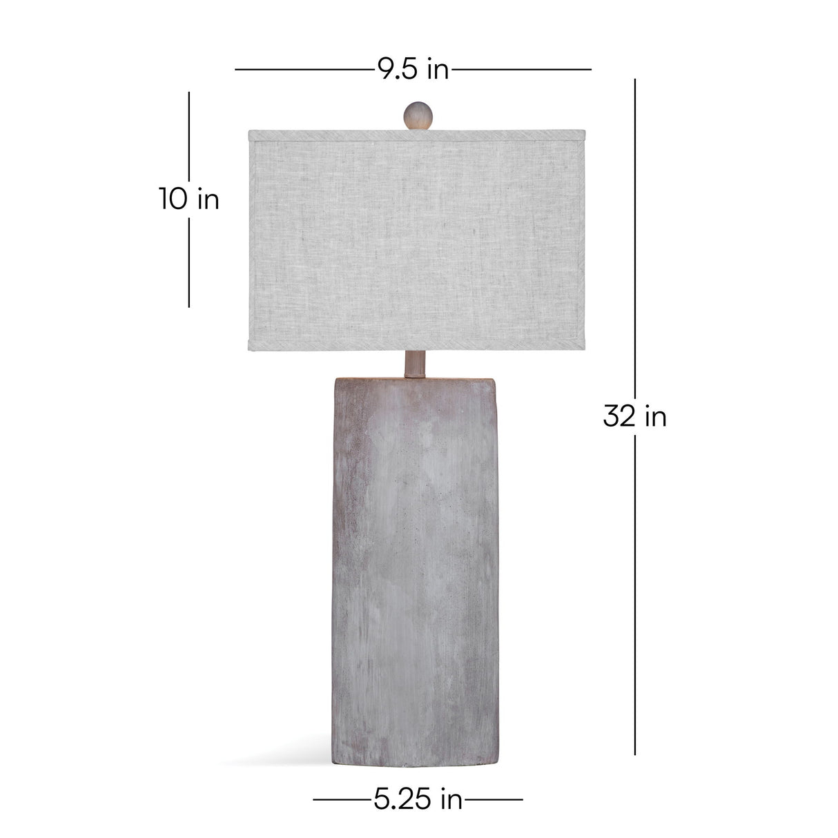 Jonas - Table Lamp - Gray