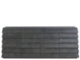 Dwell - Basalt Lap Credenza - Dark Gray