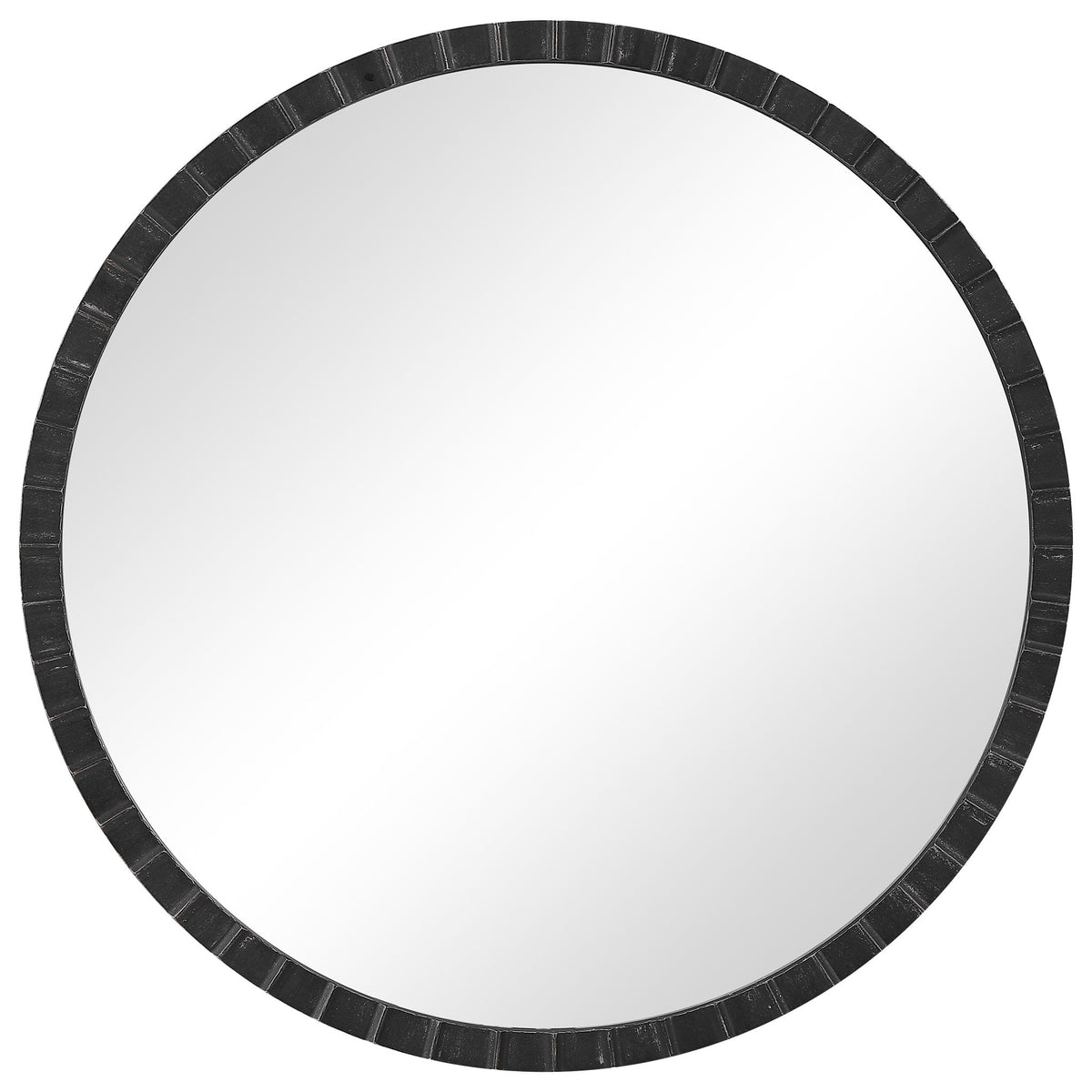 Dandridge - Round Industrial Mirror – Domestic Possessions