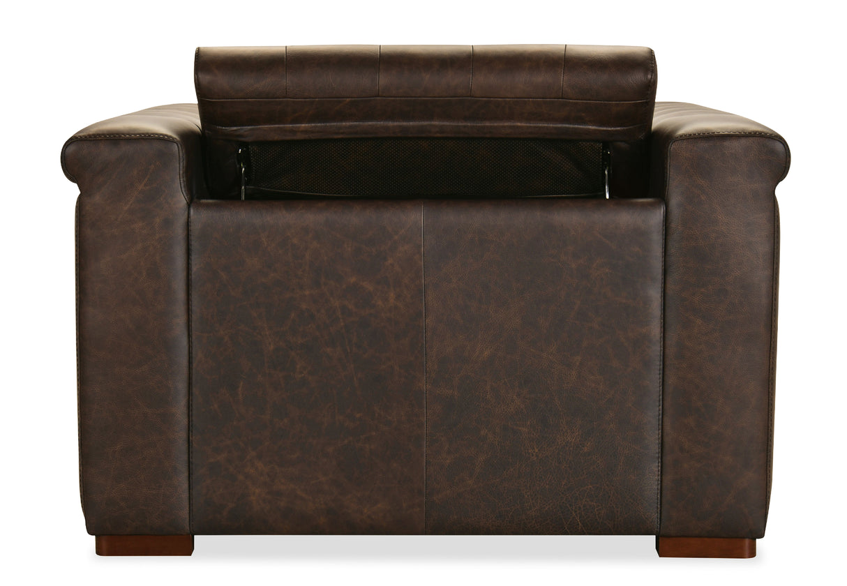 SS - Savion Deux Power Recliner With Power Headrest