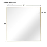 Alexo - Square Mirror - Gold