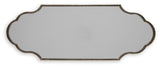 HalLGate - Antique Gold Finish - Accent Mirror