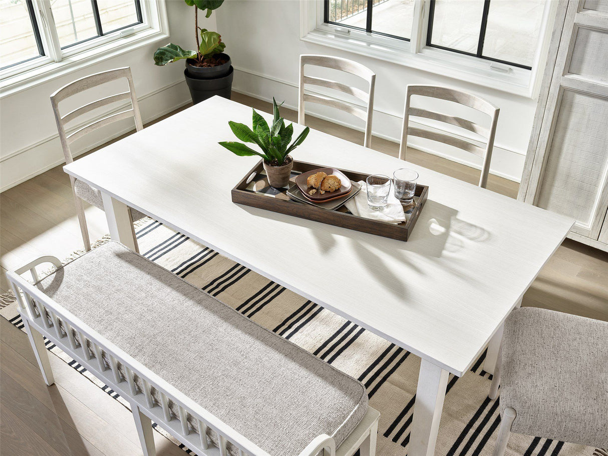 Modern Farmhouse - Kitchen Table - White