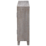 Adalind - Washed Accent Cabinet - White Washed