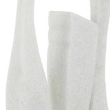 Gale - Marble Sculpture - White
