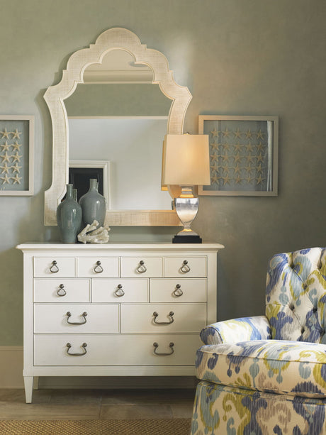Ivory Key - Elbow Beach Dresser - White