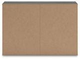 Fraluna - Six Drawer Dresser - Charcoal