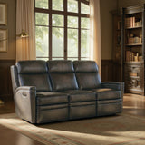 MS - Hamilton Power Sofa With Power Headrest