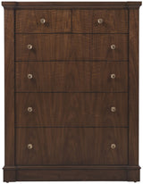 Archives - Six-Drawer Chest - Dark Wood
