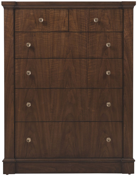 Archives - Six-Drawer Chest - Dark Wood