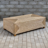 Rora - Woven Coffee Table - Light Brown