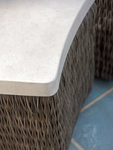 Cypress Point Ocean Terrace - Accent Table - Dark Brown