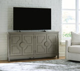 Darlock - Accent Cabinet - Warm Gray