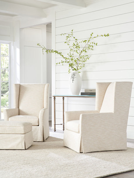 Barclay Butera Upholstery - El Moro Ottoman - Beige