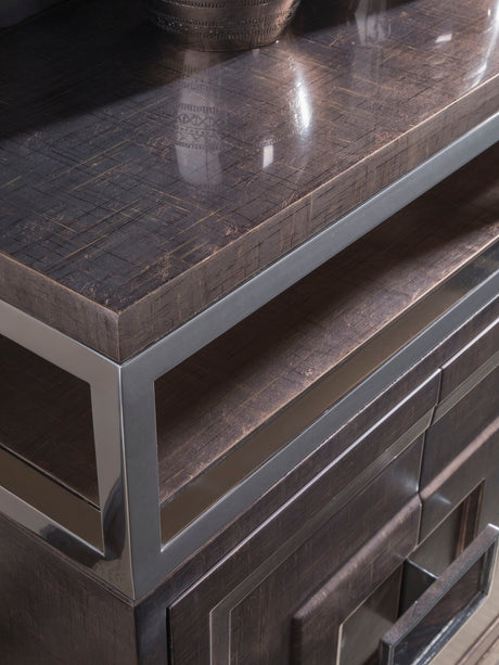 Signature Designs - Viscount Media Console - Dark Gray