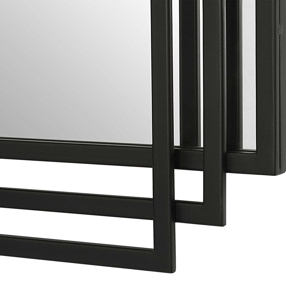 Amherst - Iron Mirror - Black