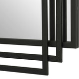 Amherst - Iron Mirror - Black