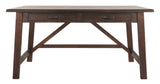 Baldridge - Rustic Brown - Home Office Large Leg Desk