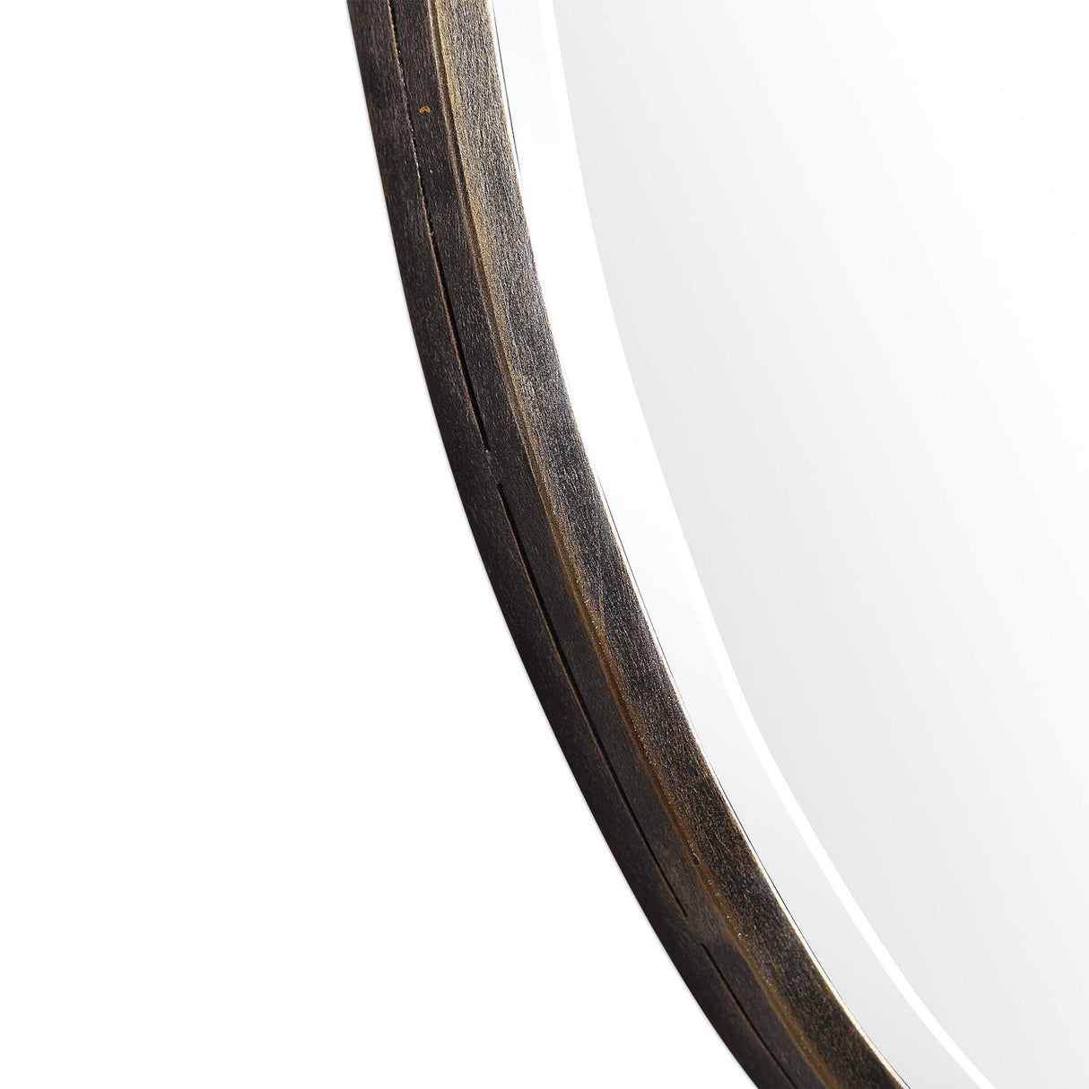 Mirror With Golden Highlights - Dark Bronze