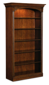 Brookhaven - Open Bookcase - Dark Brown