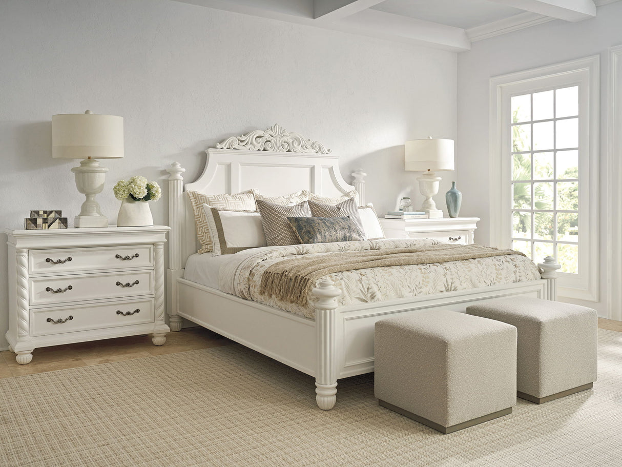 Villa Blanca - Santorini Panel Bed