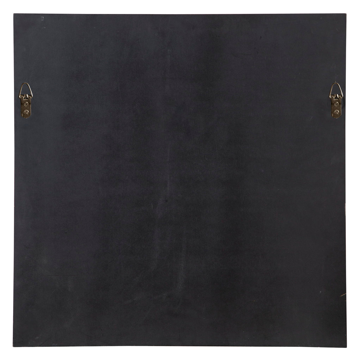 Matty - Antiqued Square Mirrors, Set Of 2 - Black