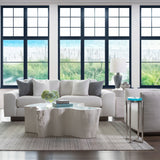 Signature Designs - Capitola Asymmetrical Cocktail Table - White