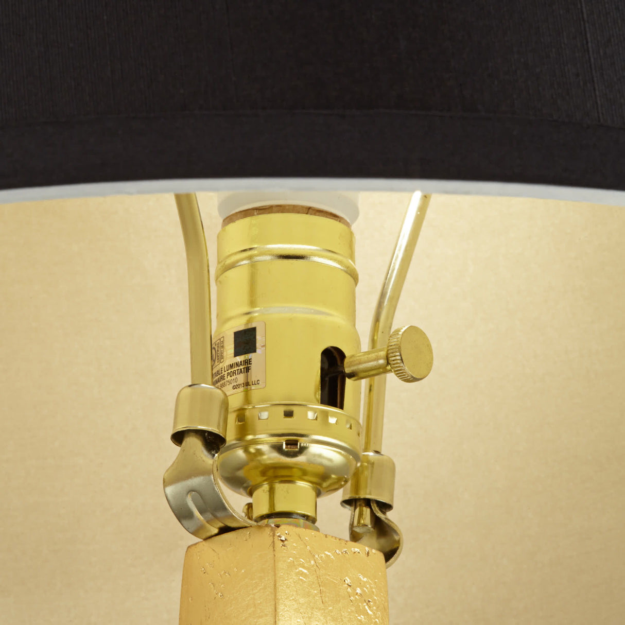 Vienna - Table Lamp - 38" - Gold Leaf