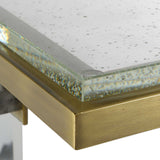 Muse - Seeded Glass Accent Table