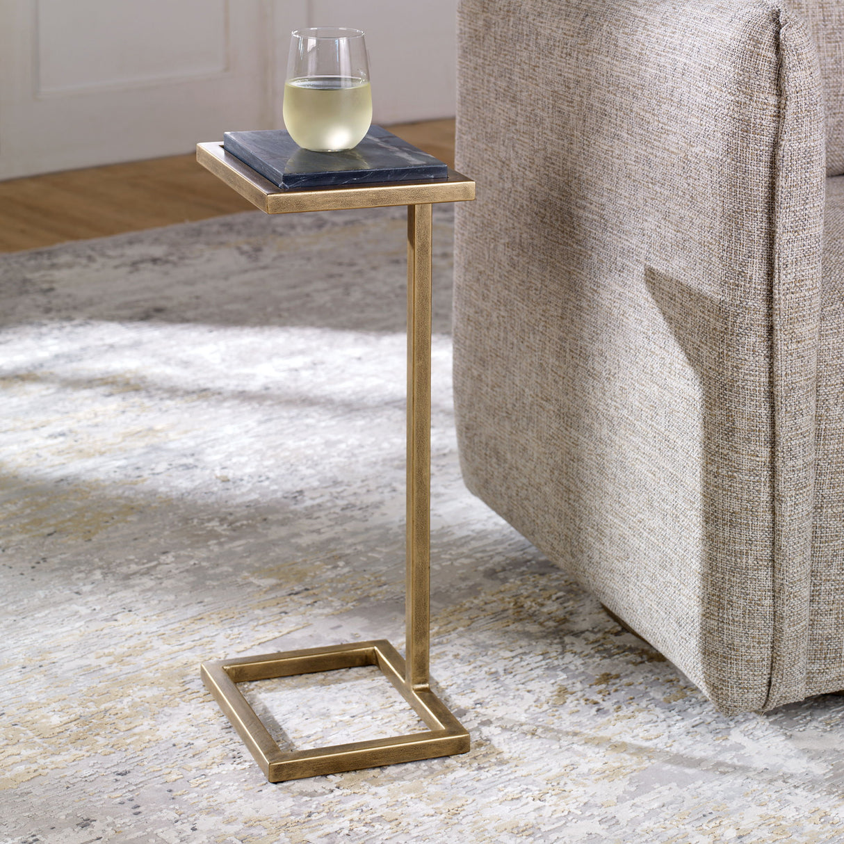 Martini Table - Antique Gold