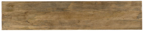 Commerce And Market - 4-Door Entertainment Console - Light Brown