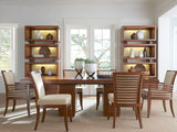 Ocean Club - Peninsula Dining Table - Dark Brown