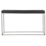 Jase - Concrete Console Table - Black