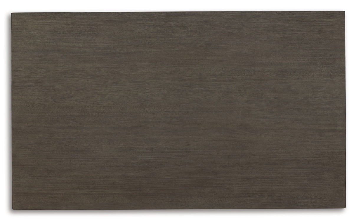 Caitbrook - RECT DRM Table Set (Set of 7) - Gray