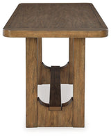 Cabalynn - Rectangular Dining Room Counter Table Set