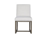 Modern - Carter Side Chair (Set of 2) - White / Charcoal