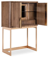 Eleana - Bar On Stand - Medium Wood