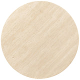 Driftwood - Round Side Table - Beige / Gray